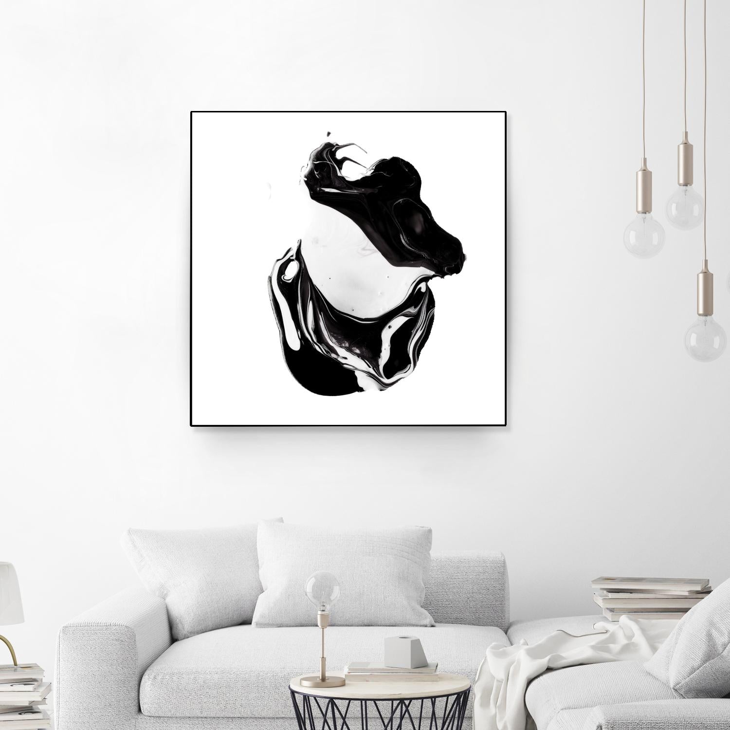 Polished in Burgundy-recolor by THE Studio on GIANT ART - purple abstract