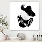 Polished in Burgundy-recolor by THE Studio on GIANT ART - purple abstract