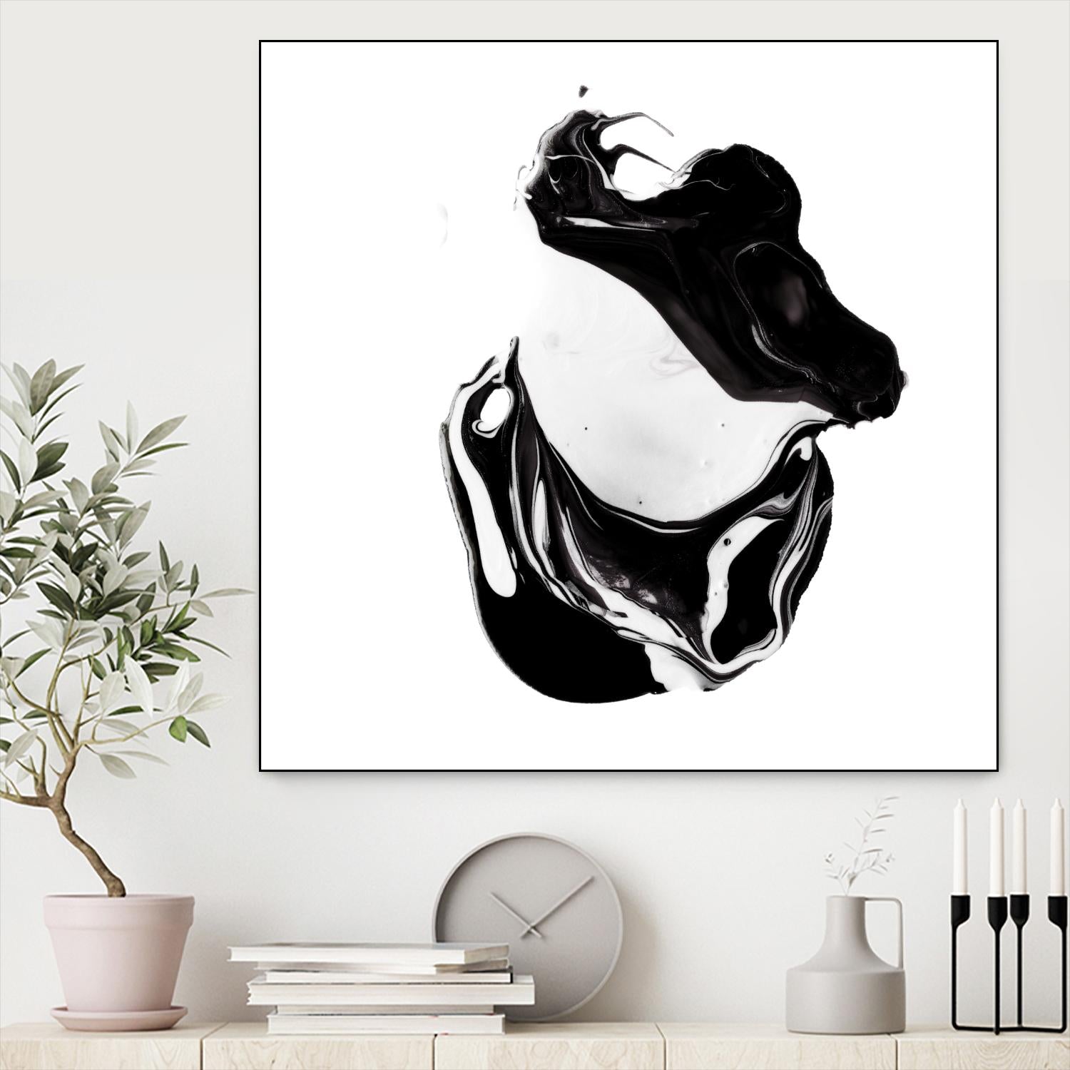 Polished in Burgundy-recolor by THE Studio on GIANT ART - purple abstract