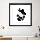 Polished in Burgundy-recolor by THE Studio on GIANT ART - purple abstract