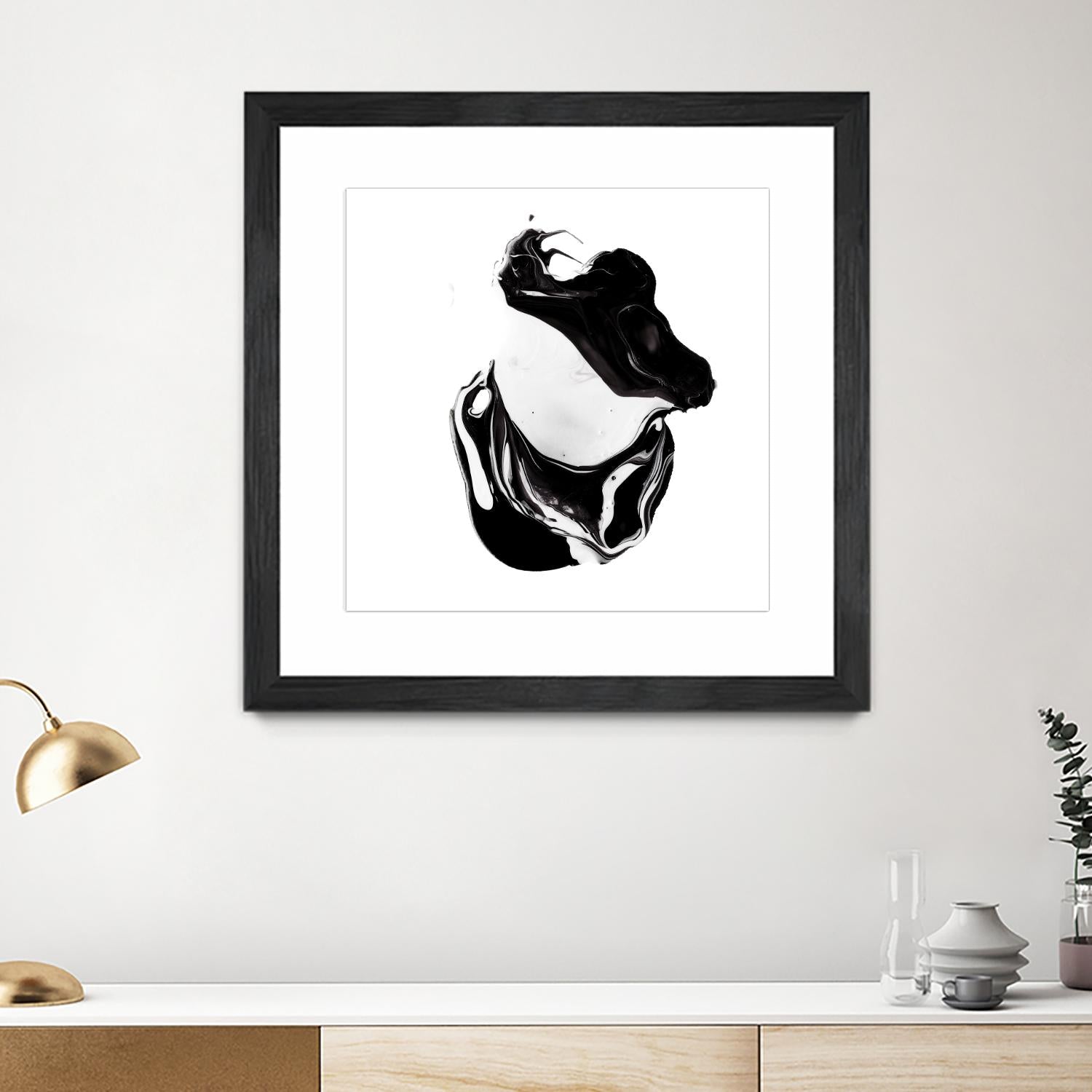 Polished in Burgundy-recolor by THE Studio on GIANT ART - purple abstract