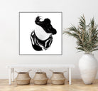 Polished in Burgundy-recolor by THE Studio on GIANT ART - purple abstract