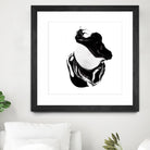 Polished in Burgundy-recolor by THE Studio on GIANT ART - purple abstract