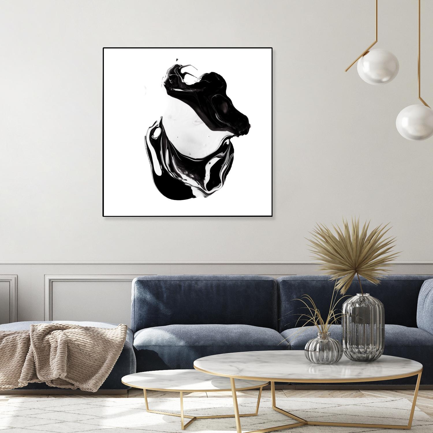 Polished in Burgundy-recolor by THE Studio on GIANT ART - purple abstract