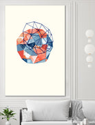 Embroidered Prism Collage 1 by Natasha Marie on GIANT ART - grey abstract