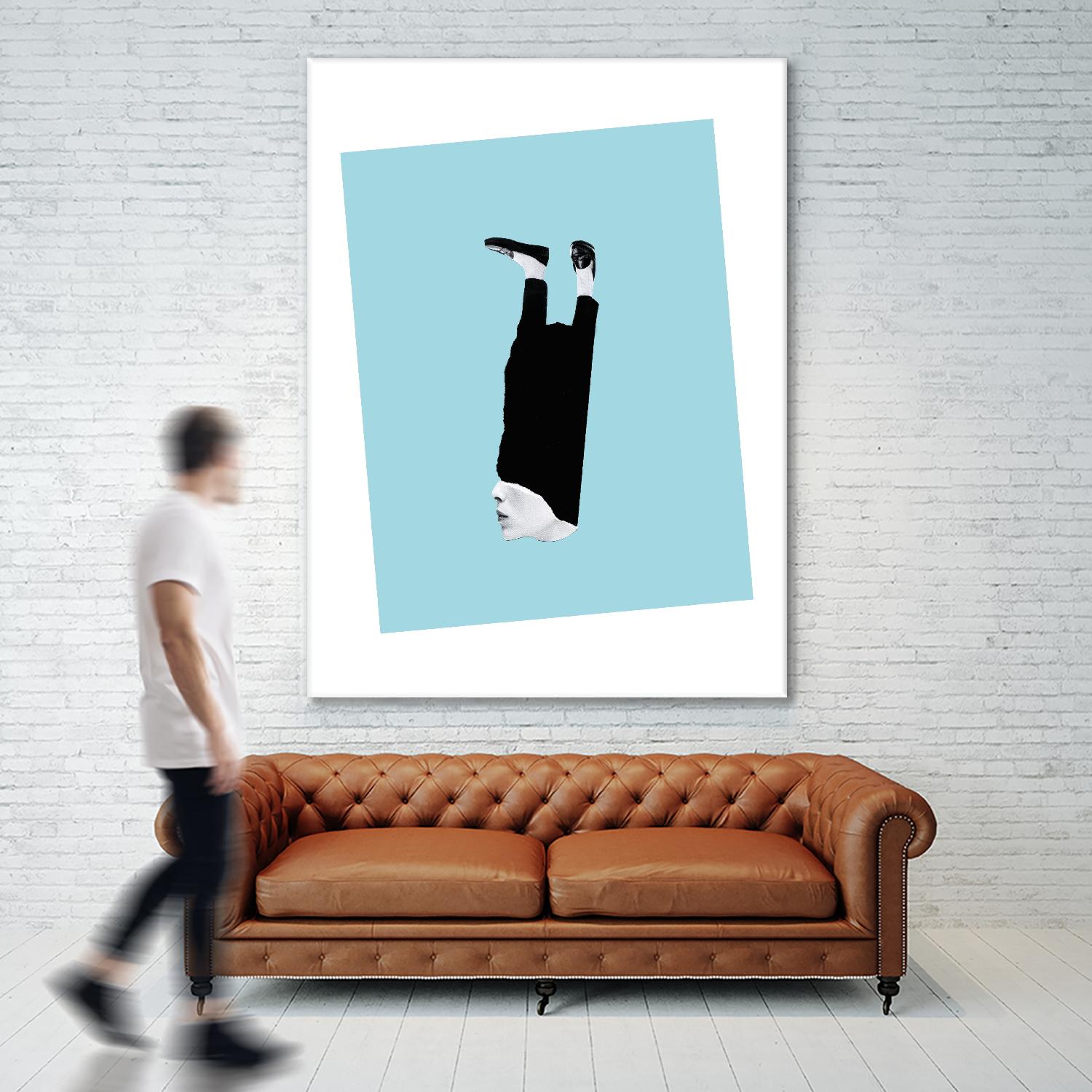 No Pussyfooting by Richard Vergez on GIANT ART - grey abstract