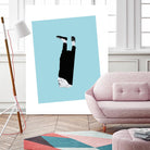 No Pussyfooting by Richard Vergez on GIANT ART - grey abstract