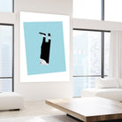 No Pussyfooting by Richard Vergez on GIANT ART - grey abstract