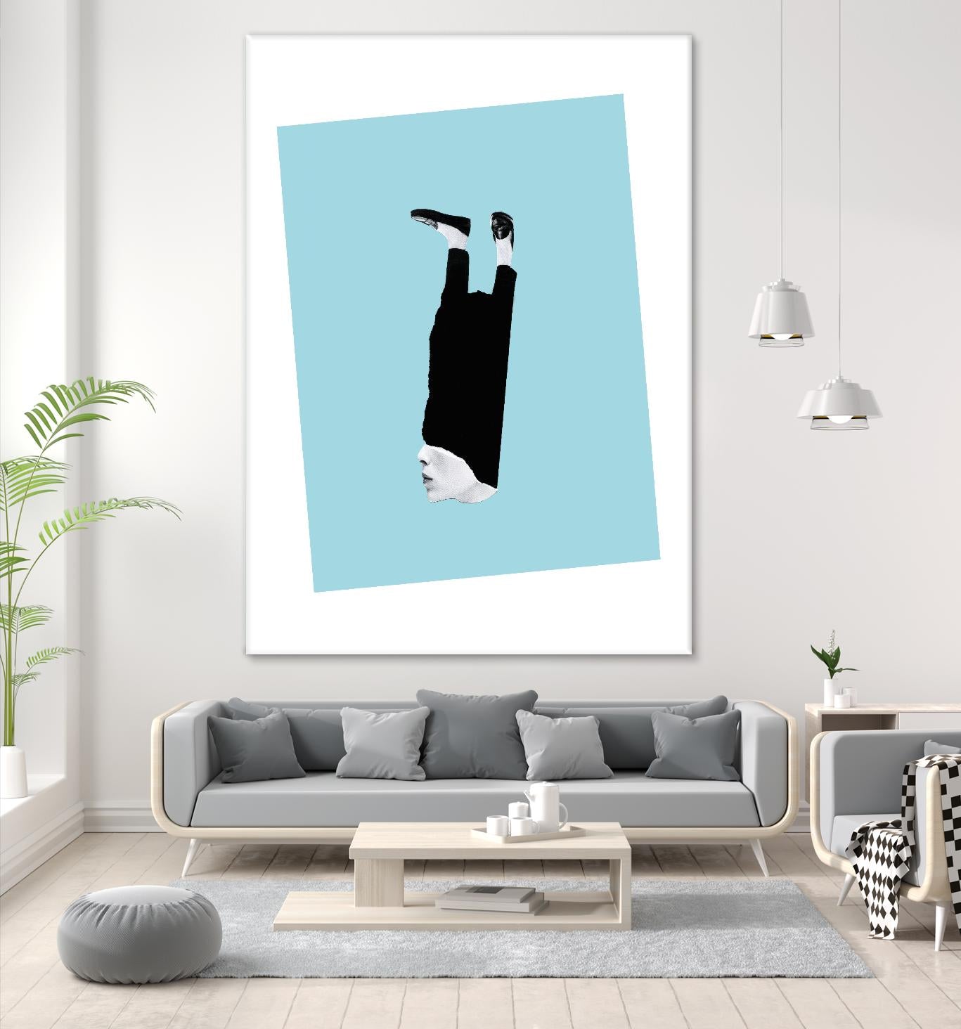 No Pussyfooting by Richard Vergez on GIANT ART - grey abstract