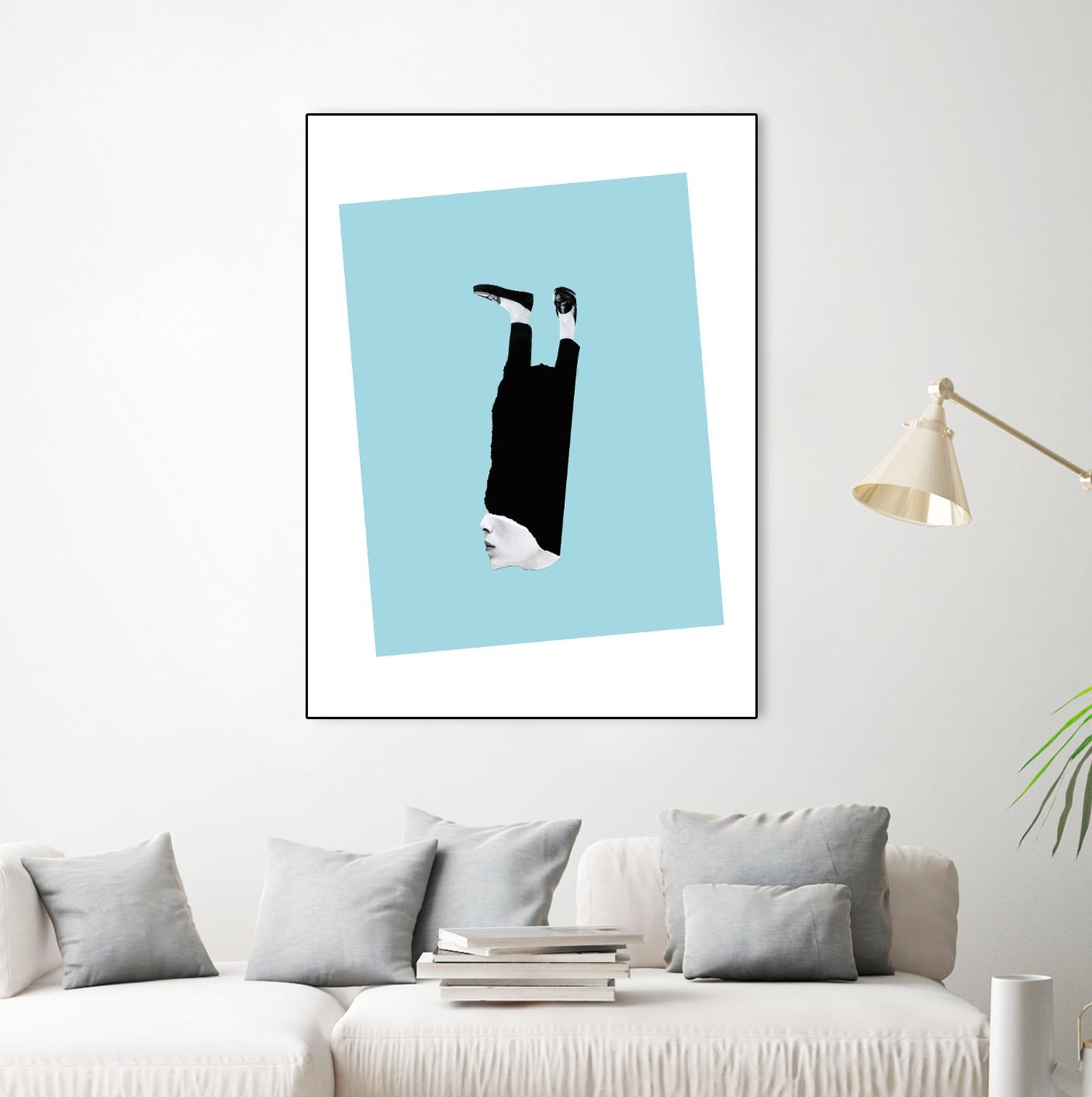 No Pussyfooting by Richard Vergez on GIANT ART - grey abstract