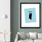 No Pussyfooting by Richard Vergez on GIANT ART - grey abstract