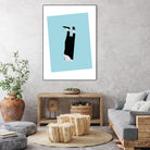 No Pussyfooting by Richard Vergez on GIANT ART - grey abstract