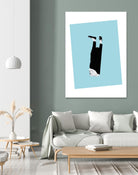 No Pussyfooting by Richard Vergez on GIANT ART - grey abstract