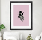 Pink Opaque by Richard Vergez on GIANT ART - pink abstract