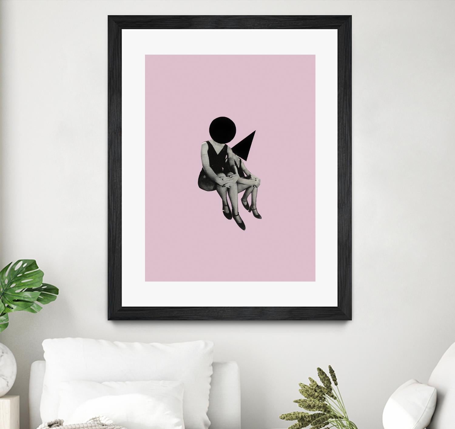 Pink Opaque by Richard Vergez on GIANT ART - pink abstract