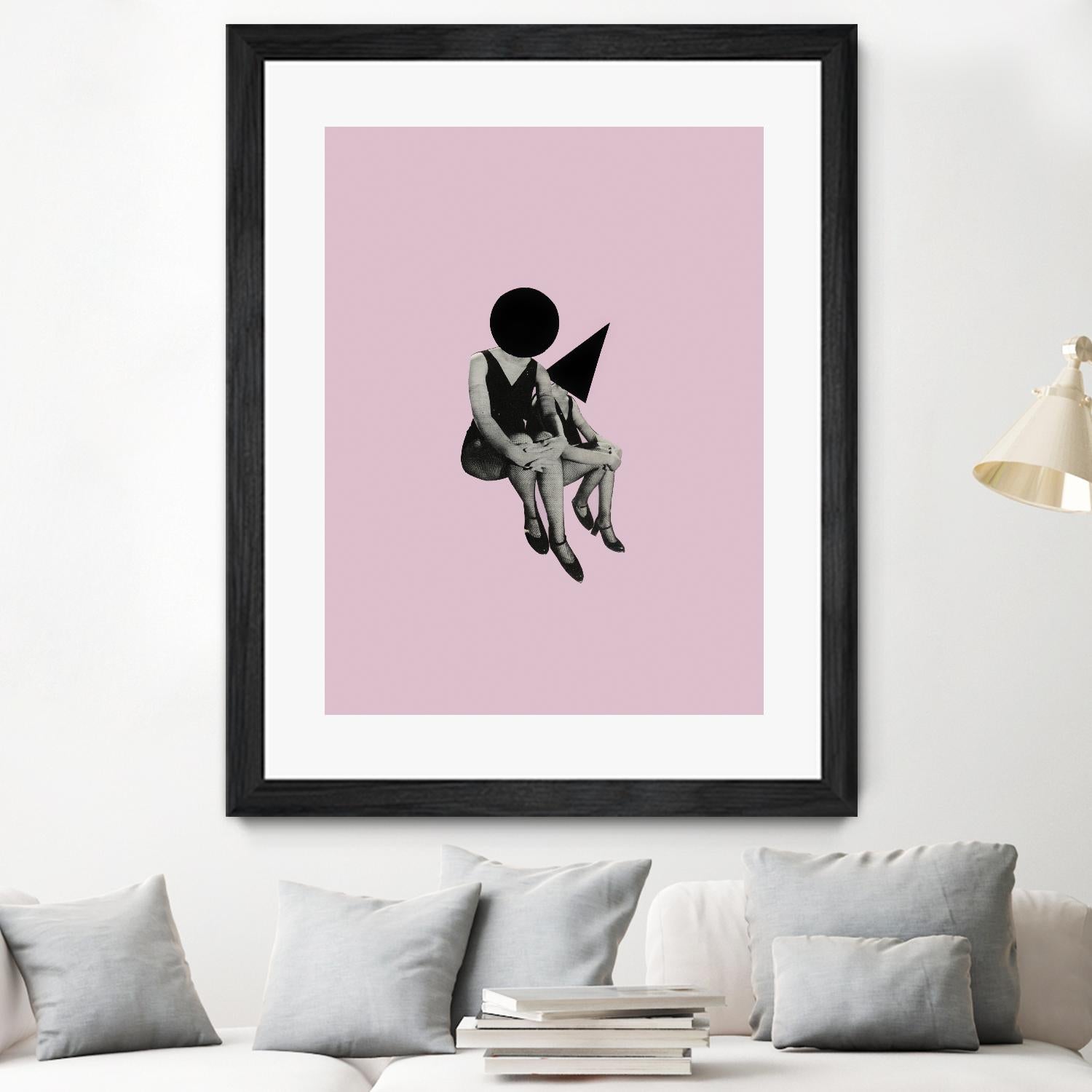 Pink Opaque by Richard Vergez on GIANT ART - pink abstract