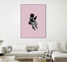 Pink Opaque by Richard Vergez on GIANT ART - pink abstract