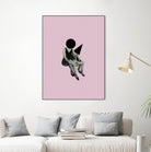 Pink Opaque by Richard Vergez on GIANT ART - pink abstract