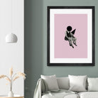 Pink Opaque by Richard Vergez on GIANT ART - pink abstract