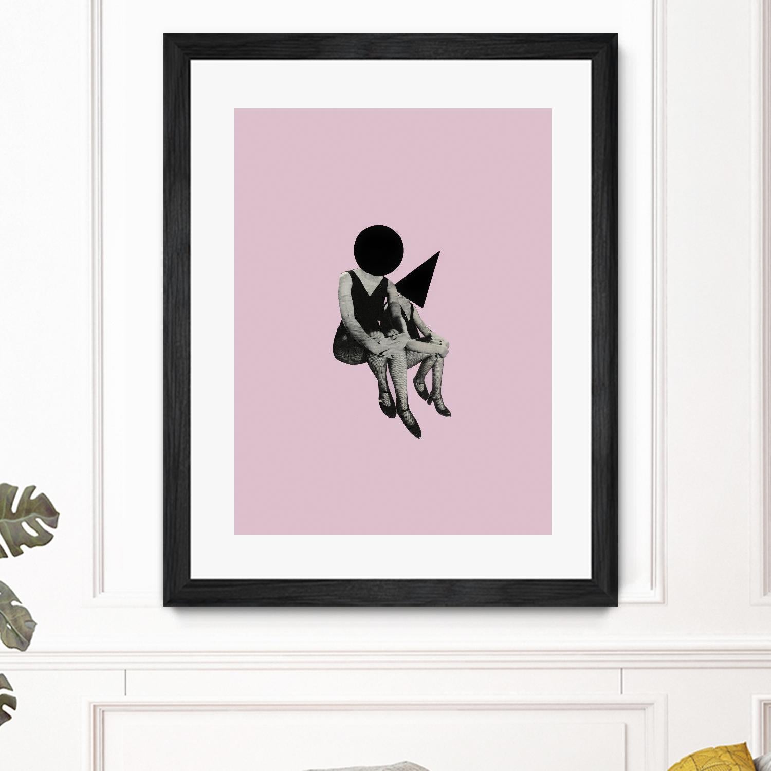 Pink Opaque by Richard Vergez on GIANT ART - pink abstract