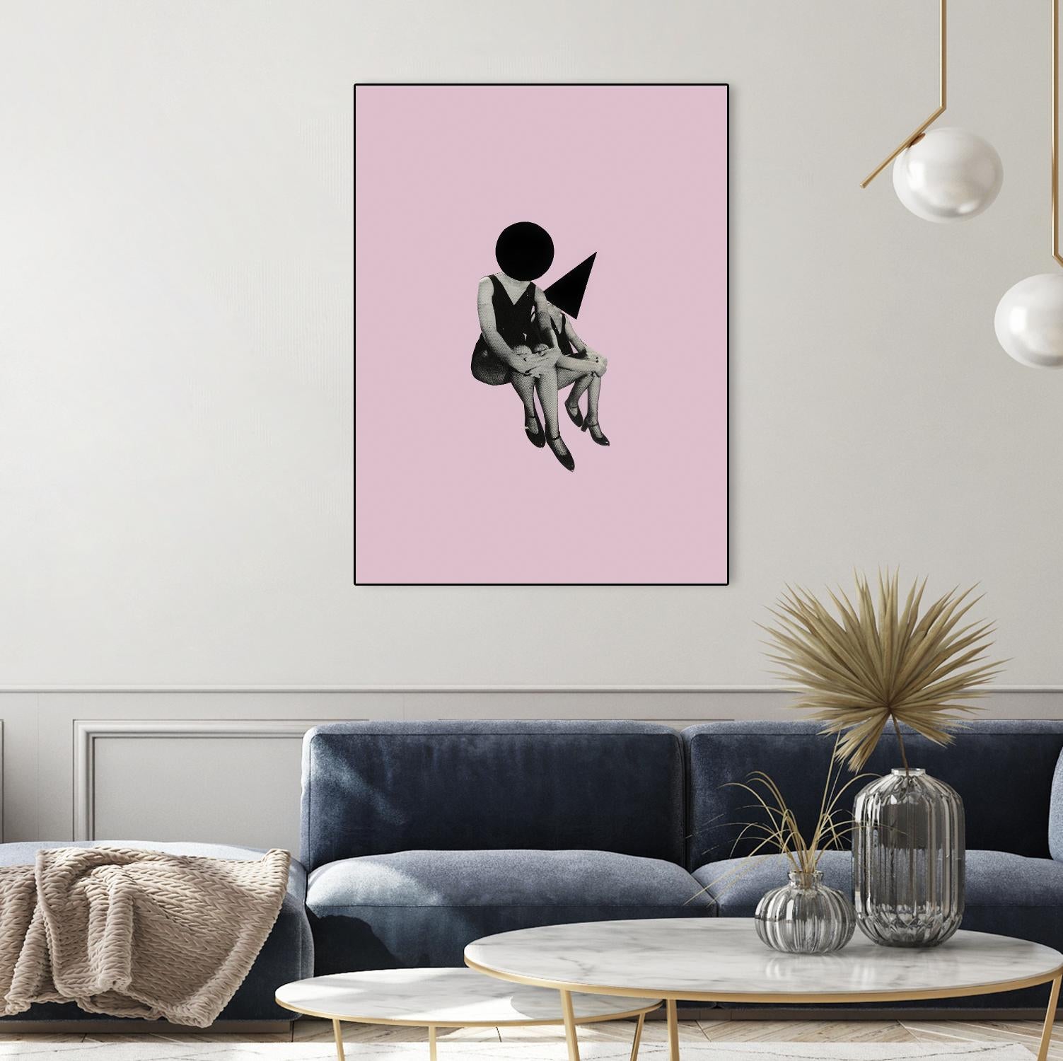 Pink Opaque by Richard Vergez on GIANT ART - pink abstract