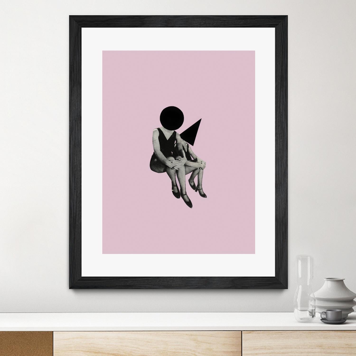 Pink Opaque by Richard Vergez on GIANT ART - pink abstract