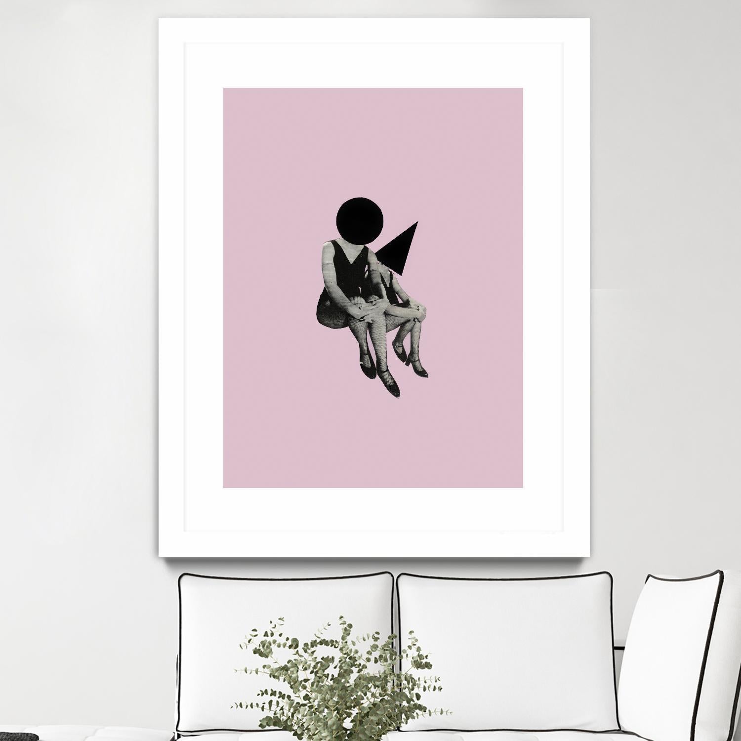 Pink Opaque by Richard Vergez on GIANT ART - pink abstract