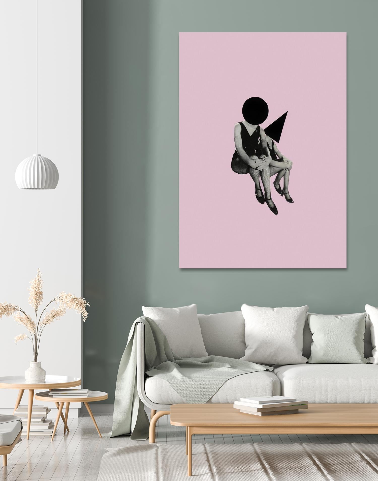 Pink Opaque by Richard Vergez on GIANT ART - pink abstract