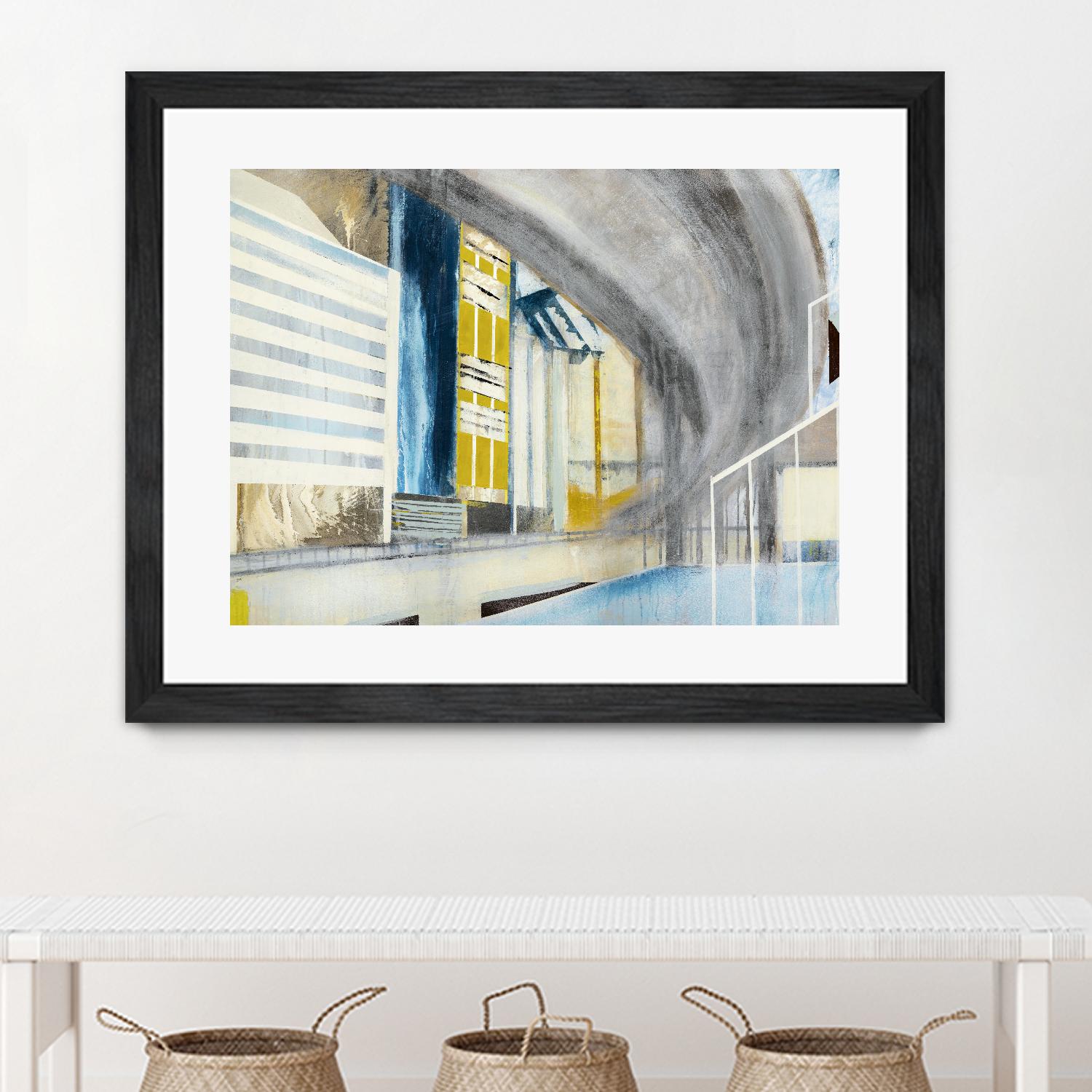 Overpass 2 by Kyle Goderwis on GIANT ART - grey city scene