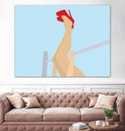 Head Over Heels by Eric Scheib on GIANT ART - grey contemporary