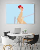 Head Over Heels by Eric Scheib on GIANT ART - grey contemporary
