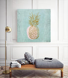 Golden Pineapple by Stefano Altamura on GIANT ART - gold still life