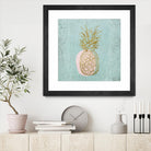 Golden Pineapple by Stefano Altamura on GIANT ART - gold still life