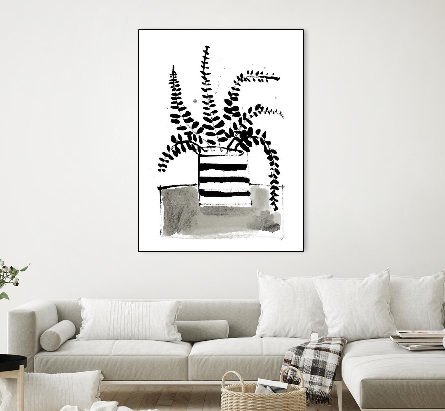 Fresh Flowers 2 by PC Ngo on GIANT ART - black still life