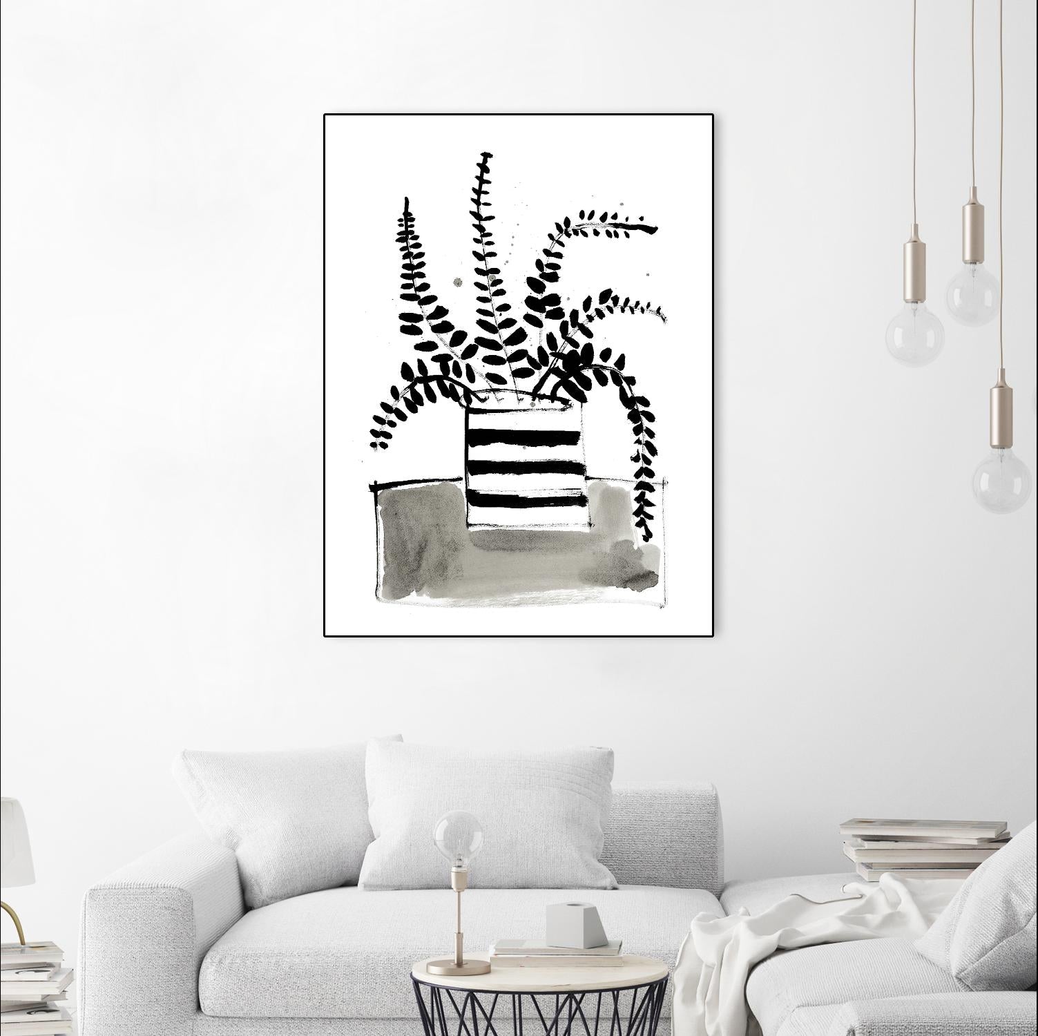 Fresh Flowers 2 by PC Ngo on GIANT ART - black still life