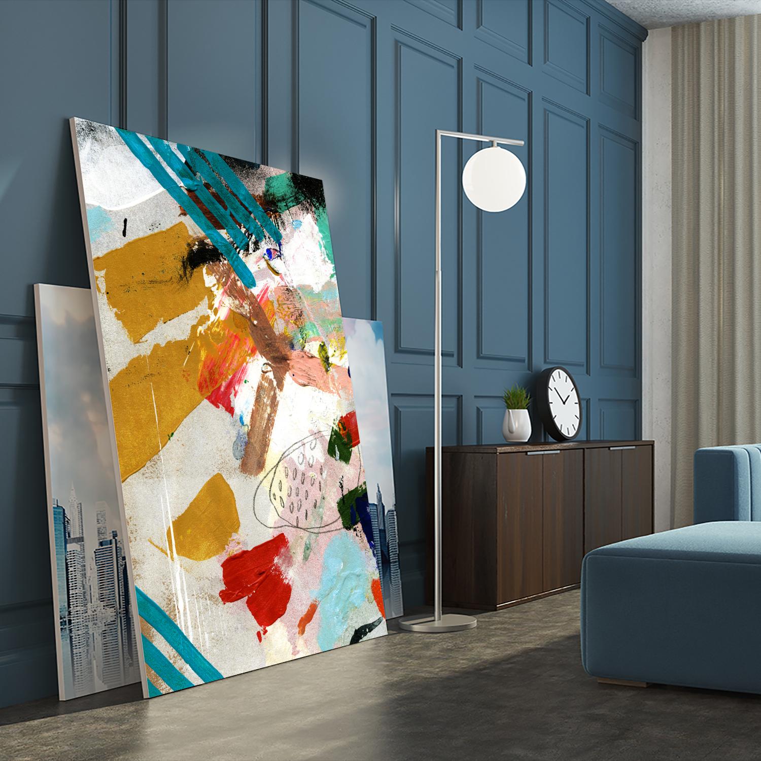 Palette 1 by Stefano Altamura on GIANT ART - turquoise abstract