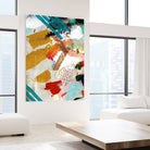 Palette 1 by Stefano Altamura on GIANT ART - turquoise abstract