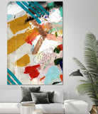 Palette 1 by Stefano Altamura on GIANT ART - turquoise abstract