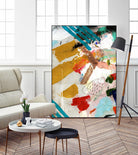 Palette 1 by Stefano Altamura on GIANT ART - turquoise abstract