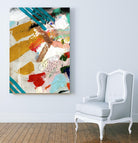 Palette 1 by Stefano Altamura on GIANT ART - turquoise abstract