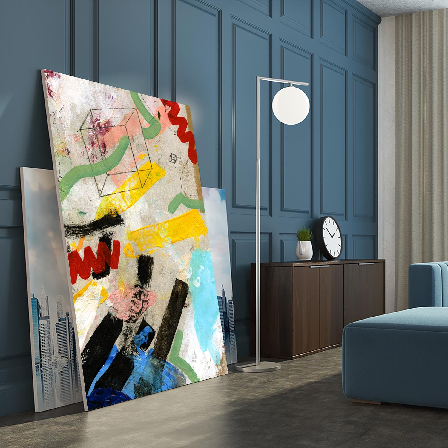 Palette 2 by Stefano Altamura on GIANT ART - beige abstract