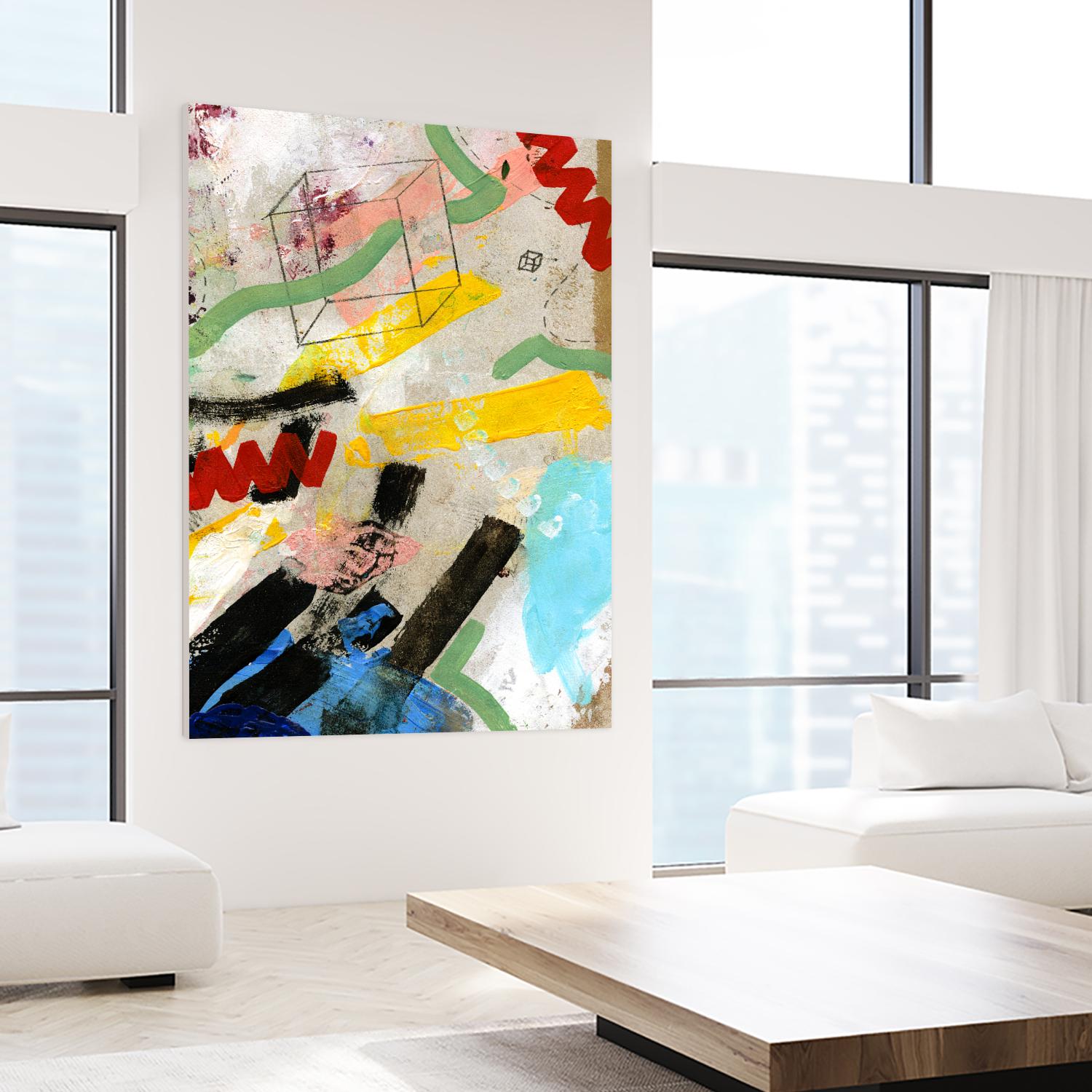 Palette 2 by Stefano Altamura on GIANT ART - beige abstract