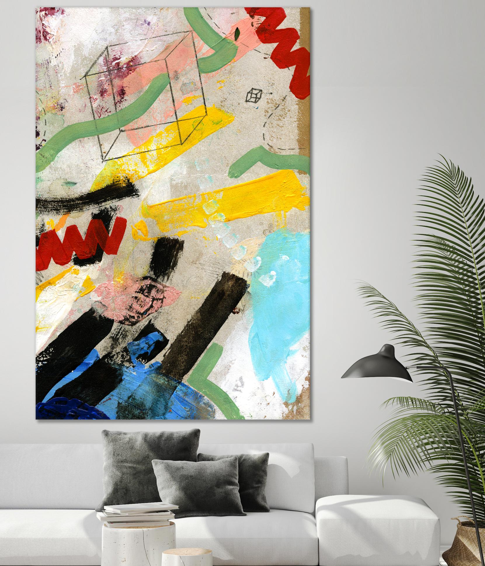 Palette 2 by Stefano Altamura on GIANT ART - beige abstract