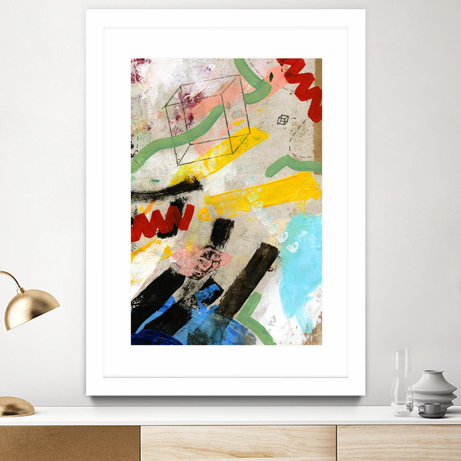 Palette 2 by Stefano Altamura on GIANT ART - beige abstract