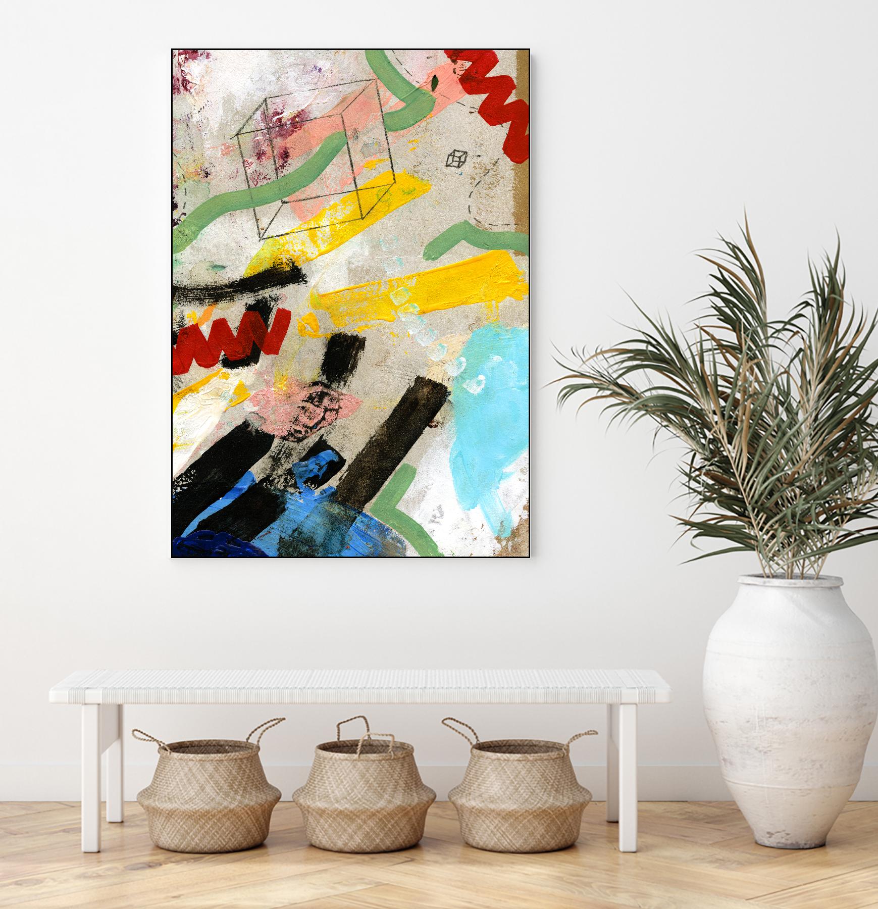 Palette 2 by Stefano Altamura on GIANT ART - beige abstract