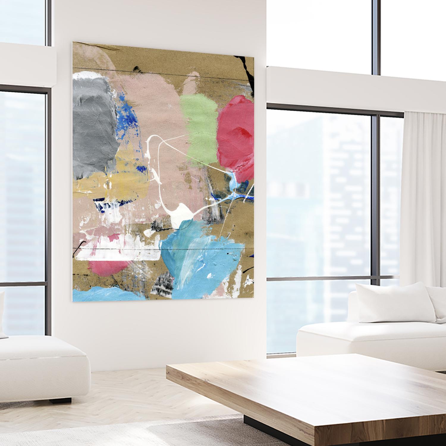 Palette 4 by Stefano Altamura on GIANT ART - beige abstract