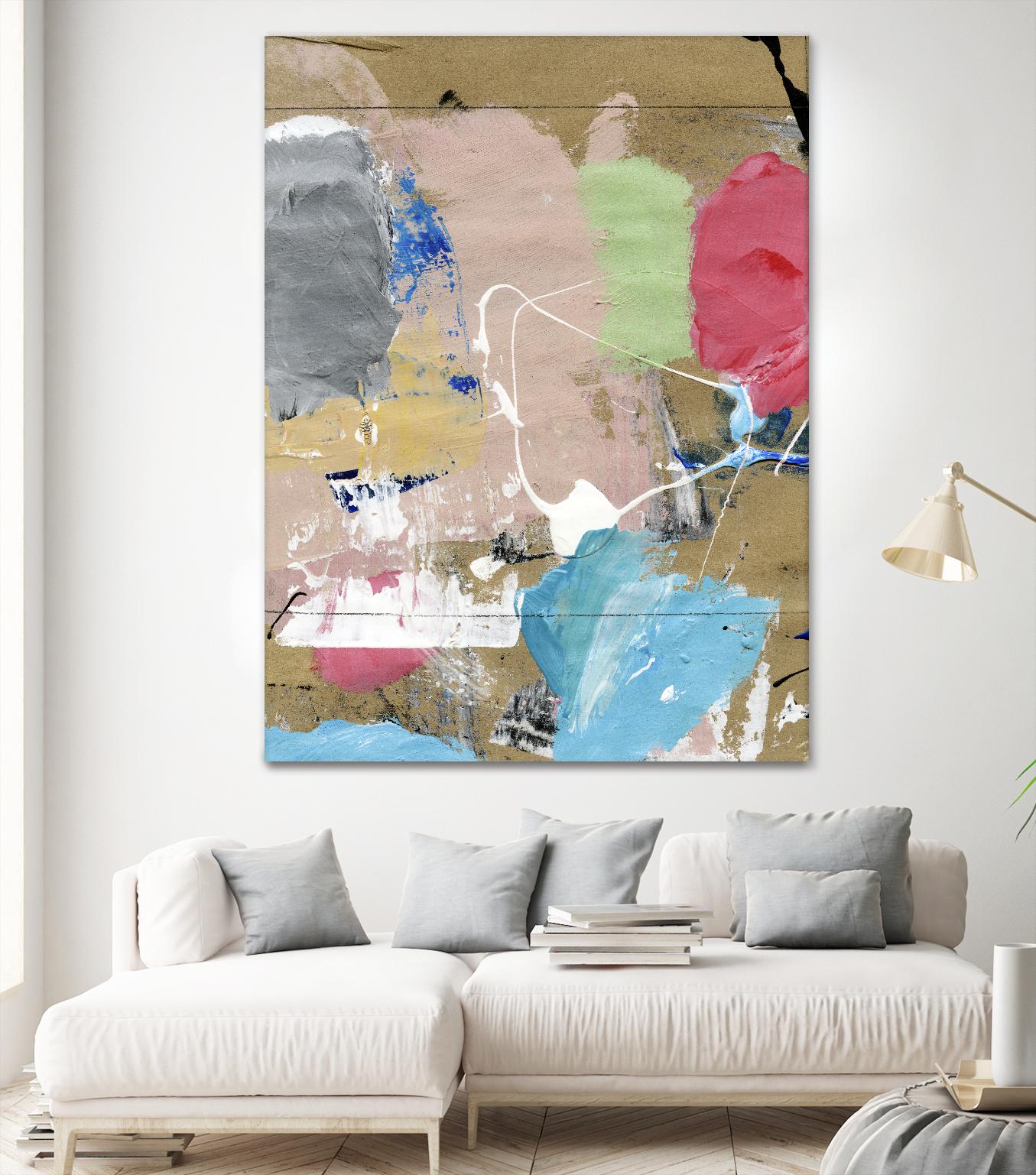 Palette 4 by Stefano Altamura on GIANT ART - beige abstract