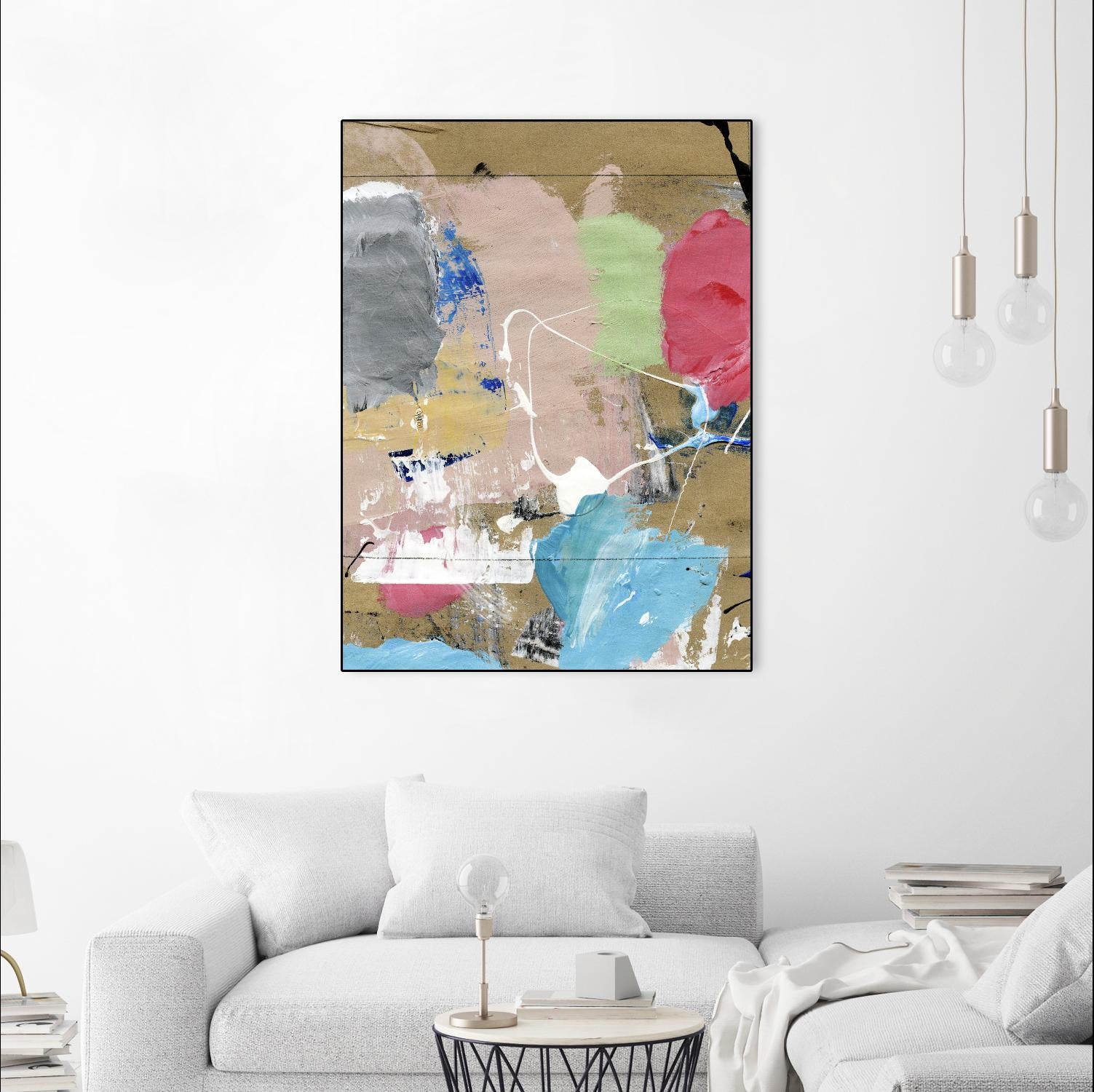 Palette 4 by Stefano Altamura on GIANT ART - beige abstract