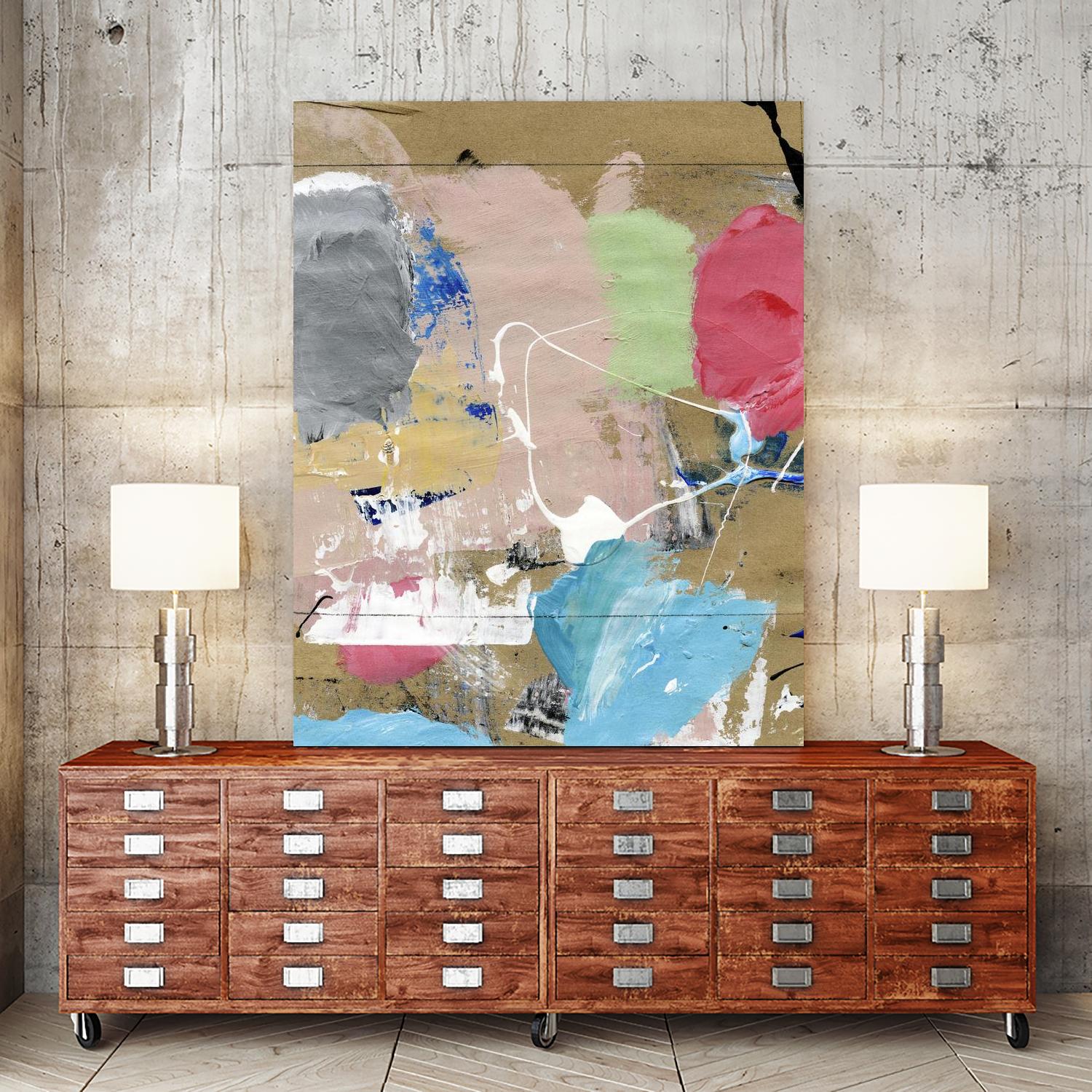 Palette 4 by Stefano Altamura on GIANT ART - beige abstract