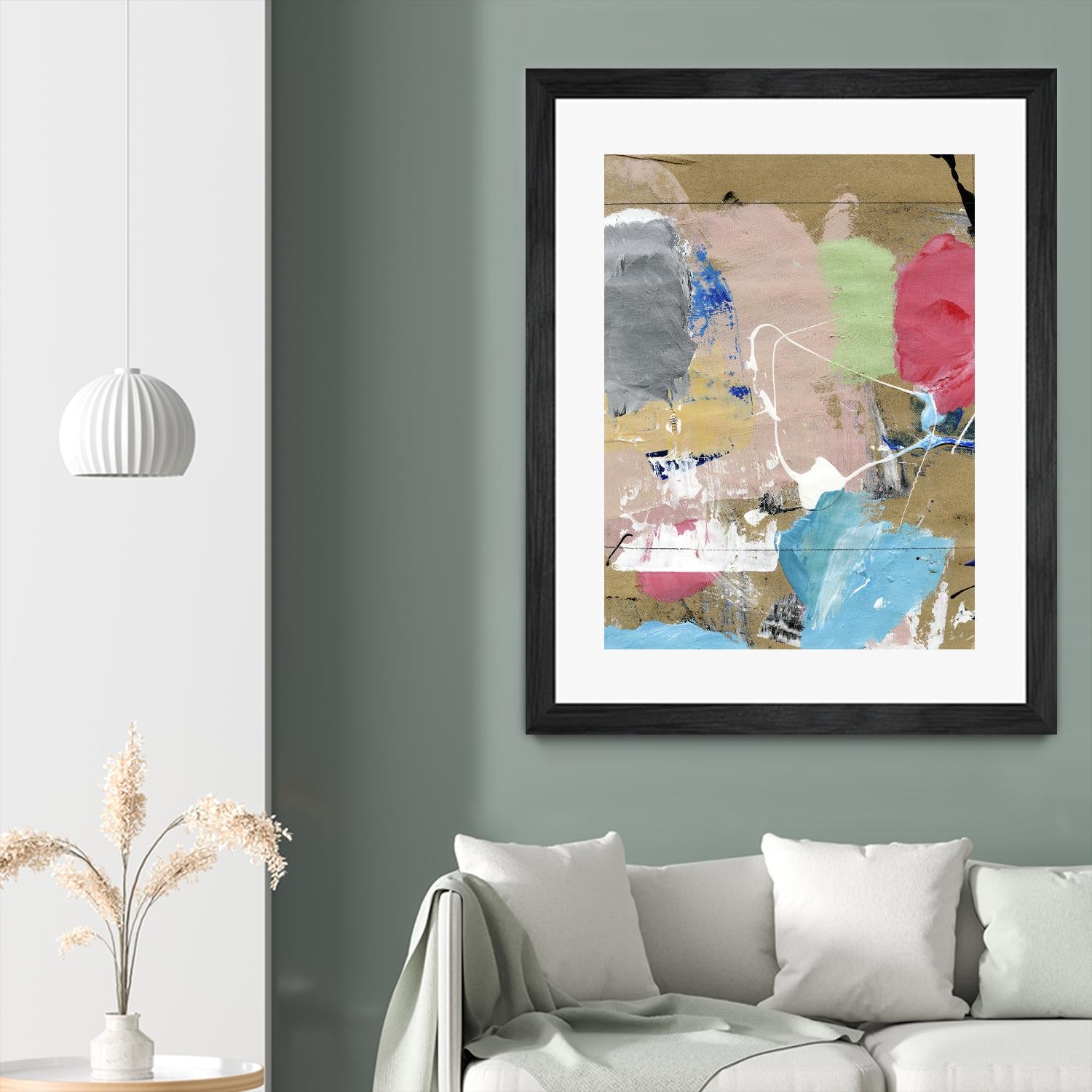 Palette 4 by Stefano Altamura on GIANT ART - beige abstract